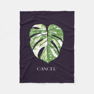 Couverture Polaire Thailande Constellation Monstera Cancer