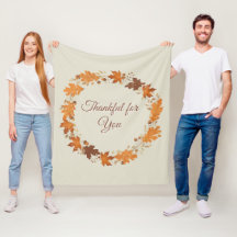 Thankful for You Fall Thank You Cards