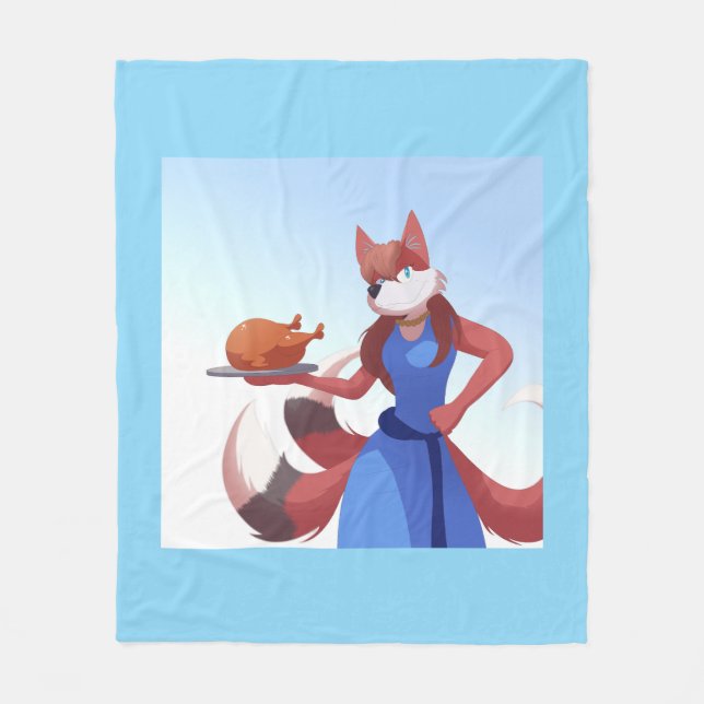 Couverture Polaire Thanksgiving Anton's Mom (Devant)