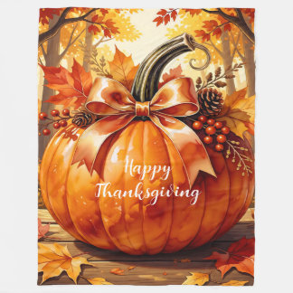 Couverture Polaire Thanksgiving Golden Popular Autumn Collection