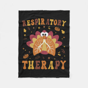 Couverture Polaire Thanksgiving Respiratory Therapist Fall Au