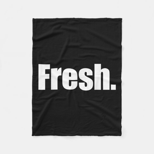 Couverture Polaire That Says Says Fresh Shirt - A Design That Says Sa (Devant)