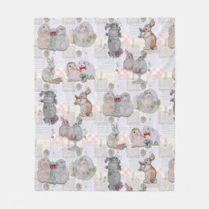 Couverture Polaire Thème Pipa & Marlow