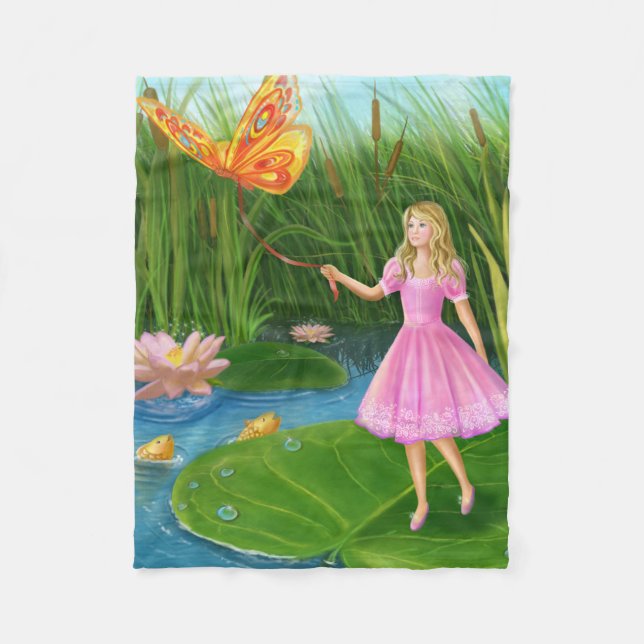 Couverture Polaire Thumbelina (Devant)
