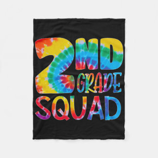 Couverture Polaire Tie Dye 2e année Escouade Enseignant Élève Premier