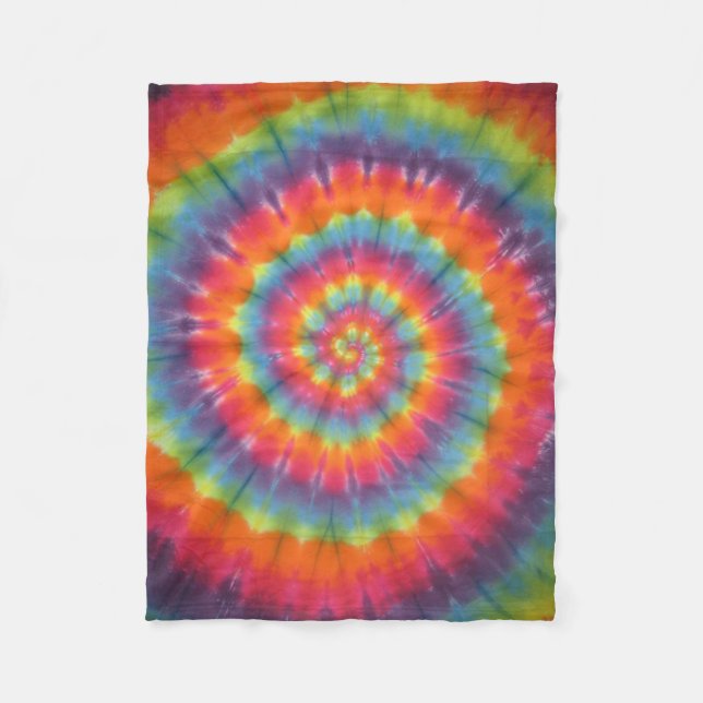 Couverture Polaire Tie Tee Dye (Devant)