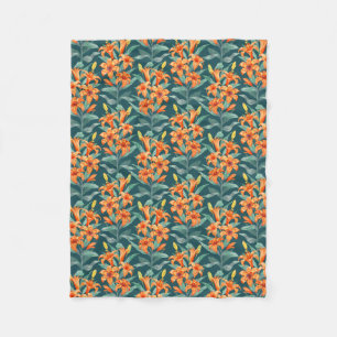 Couverture Polaire Tiger Lily