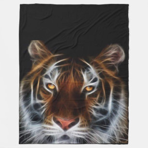Couverture Polaire Tigre électrique