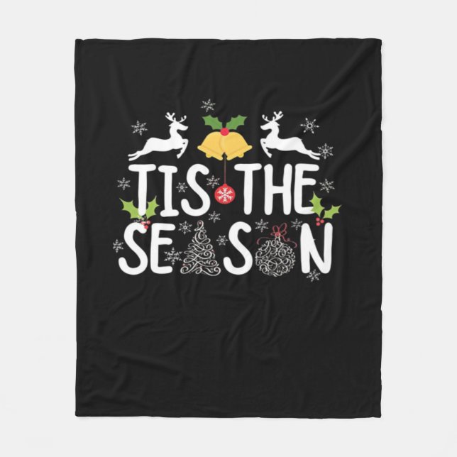 Couverture Polaire Tis The Season Classic Minimal Clean (Devant)