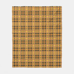 Couverture Polaire Tissu plaqué Grilles Brown de texture-52628