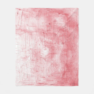 Couverture Polaire Toile rouge métallique : Elégance de la brosse.