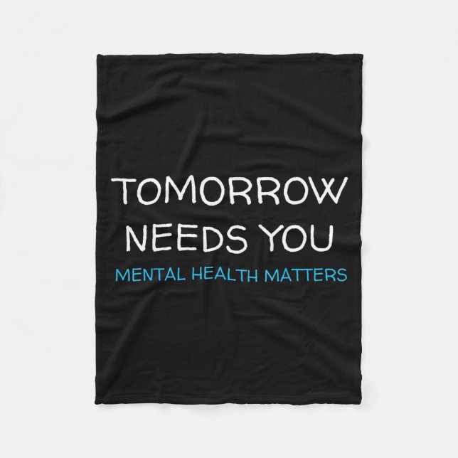 Couverture Polaire Tomorrow Needs You Suicide Prevention Awareness Su (Devant)