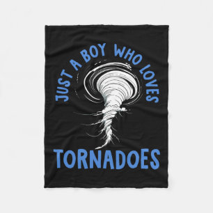 Couverture Polaire Tornado Anniversaire Garçon Storm Chaser Garçons E