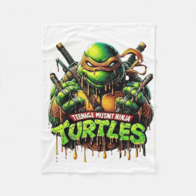Couverture Polaire tortue (Devant)