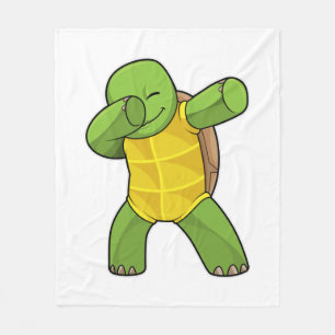 Couverture Polaire Tortue à Hip hop Dance Dab