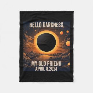 Couverture Polaire Total Éclipse Solaire Bonjour Ténèbres Mon Vieux A