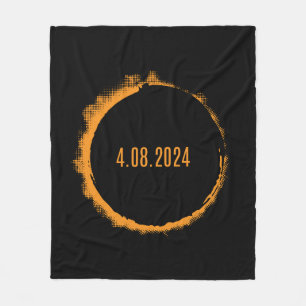 Couverture Polaire Total Solaire Eclipse USA 8 avril 2024