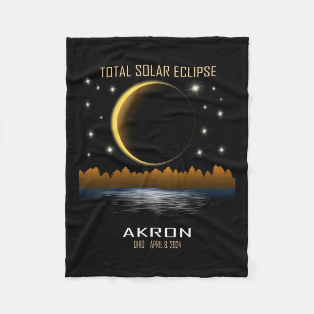 Couverture Polaire Totalité de l'Éclipse solaire totale 2024 (Devant)