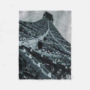 Couverture Polaire Tour Eiffel Paris Acier et ciel