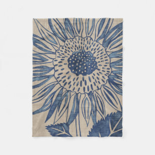 Couverture Polaire Tournesol d'Indigo