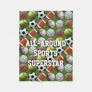 Couverture Polaire Tout autour du superstar de sports
