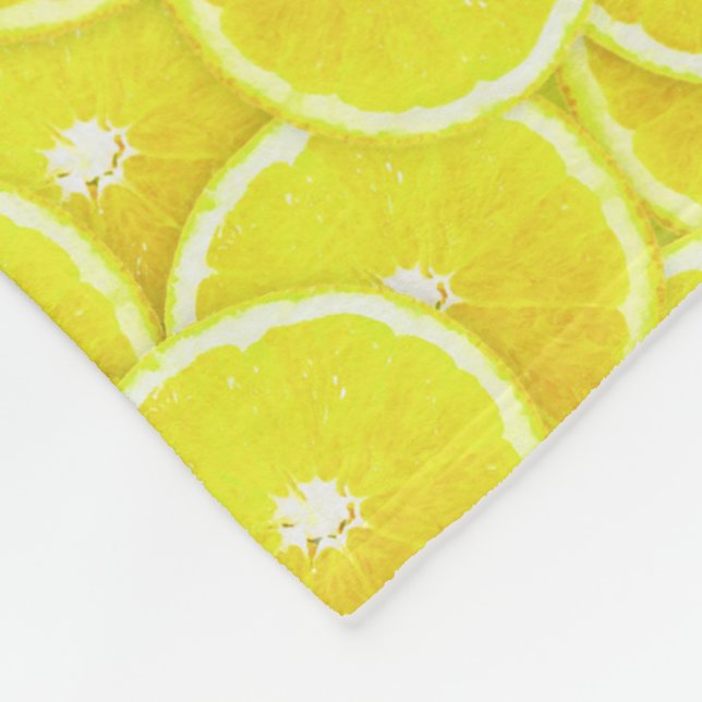 Couverture Polaire Tranches de citron (Coin)