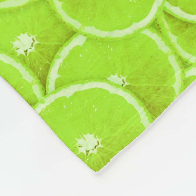 Couverture Polaire Tranches de citron vert (Coin)