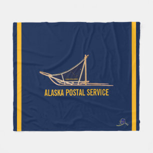 Couverture Polaire Transporteur postal de l'Alaska Dog Sled