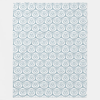 Couverture Polaire Treillis de jardin doré - Brume d'argent