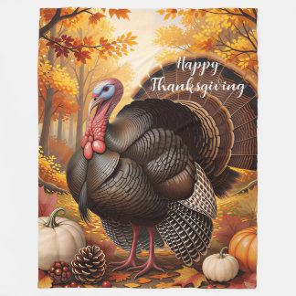 Couverture Polaire Trendy Autumn Golden Thanksgiving Collection
