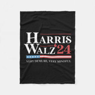 Couverture Polaire Très Demure Très Mindful Kamala Harris Wheimer 202