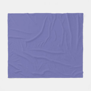 Couverture Polaire Très Peri couleur solide