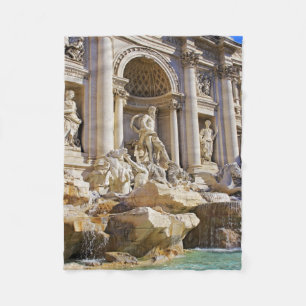 Couverture Polaire Trevi fountain