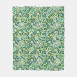 Couverture Polaire Trippy Hippy Paisley Fleece Blanket