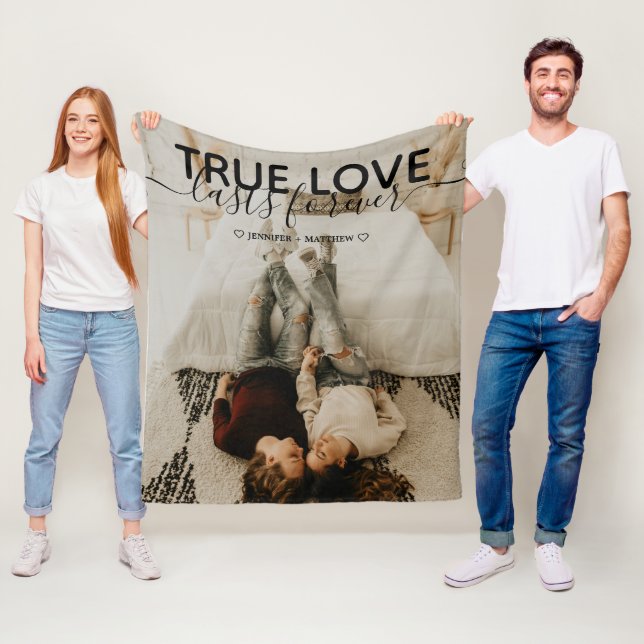 Couverture Polaire True Lote Couple Photo (En situation)