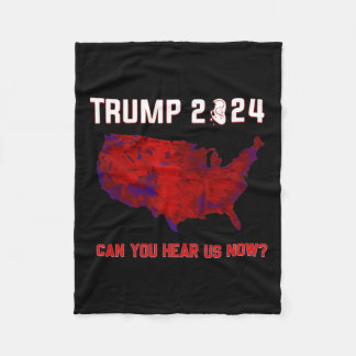 Couverture Polaire Trump 2024 Pouvez-Vous Nous Entendre Maintenant Tr