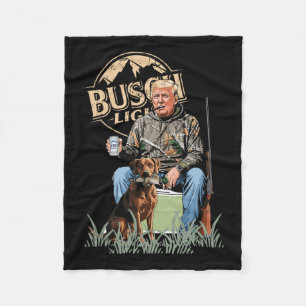 Couverture Polaire Trump avec canard canard sauvagine chasse Camo Pré