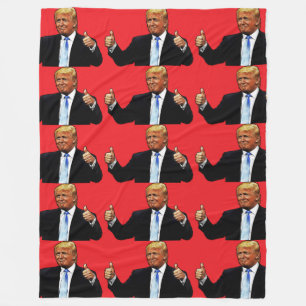 COUVERTURE POLAIRE TRUMP FLEECE BLANKET LARGE