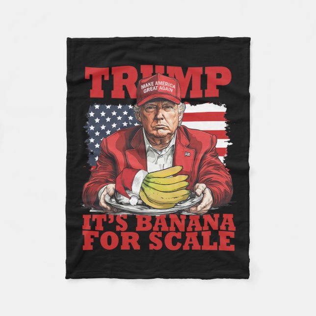 Couverture Polaire Trump It's Nana (pour l'échelle) Starship Funny Tr (Devant)