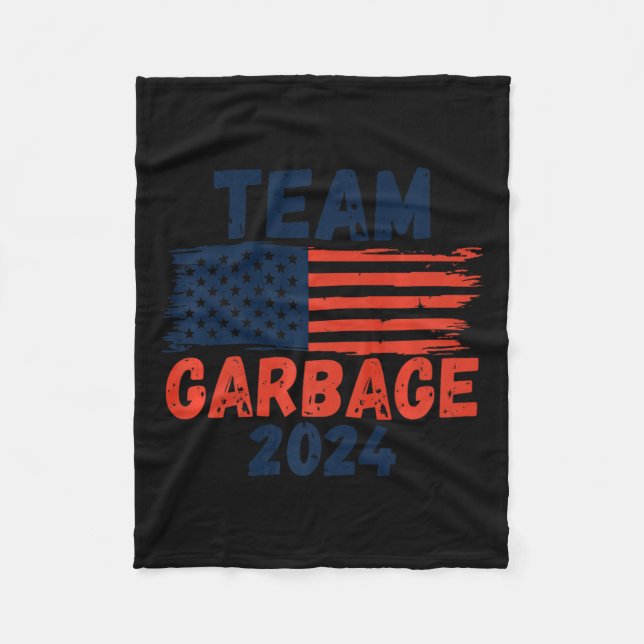 Couverture Polaire Trump Nous L'Avons Fait Équipe Garbage Trump A De  (Devant)