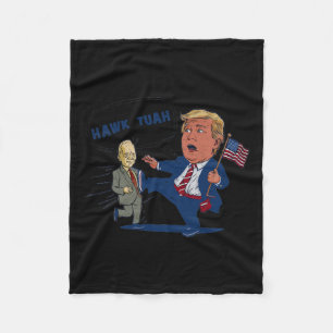 Couverture Polaire Trump, parodie du candidat à la présidentielle