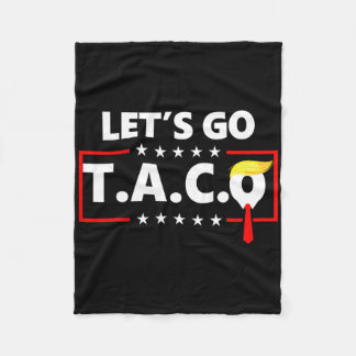 Couverture Polaire Trump se dégonfle toujours Allons-y Taco Drôle 14