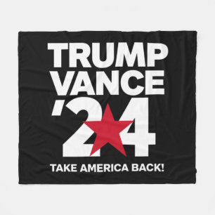 Couverture Polaire Trump Vance 2024 Votez Trump 2024 Élection