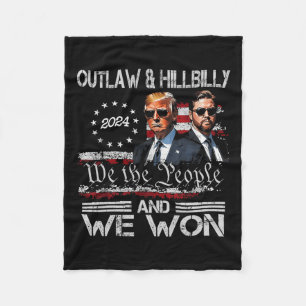 Couverture Polaire Trump Vance We Won Win Inauguration Day 2025 47th