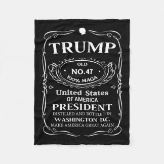 Couverture Polaire Trump Whiskey