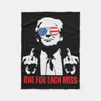 Couverture Polaire Trump You Missed Again Funny Trump Won Trump 2025