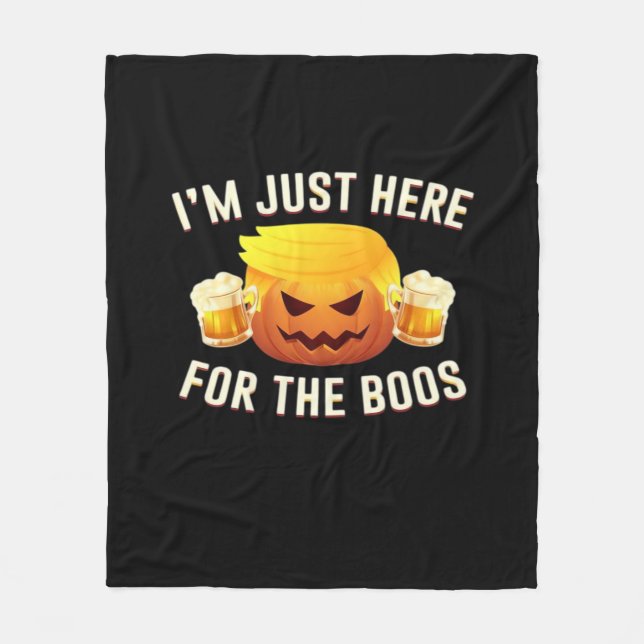 Couverture Polaire Trumpkin Juste Pour Le Costume D'Halloween Boos (Devant)