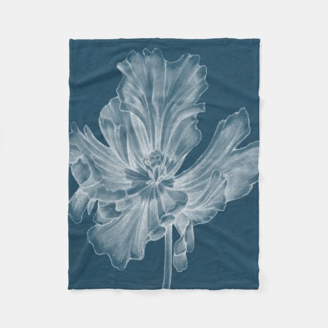 Couverture Polaire Tulipe monochrome II (Devant)