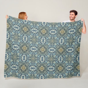 Couverture Polaire Turquoise Turquoise Seafoam Green Bohemian Tribe A