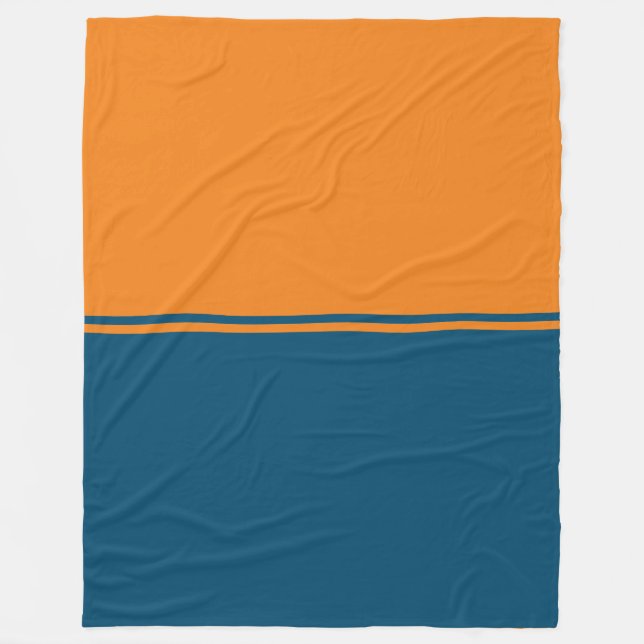 Couverture Polaire Two Tone Throw Blanket  (Devant)